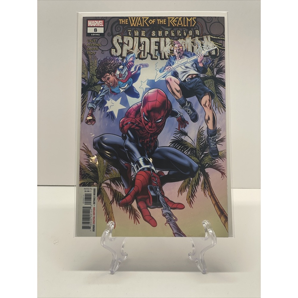 Superior Spider-Man #8 (2019 Marvel Comics) War of the Realms!